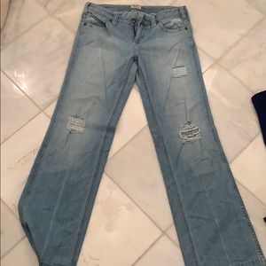 Size 29 free people light wash jean